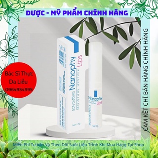 Son Dưỡng Môi Chính Hãng Không Màu- Son Dưỡng Nanophy Lips Chính Hãng