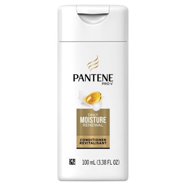 Dầu xả phục hồi độ ẩm hàng ngày của Pantene Pro-V 3,38 oz (Gói 2)100ml chai mini-MỸ