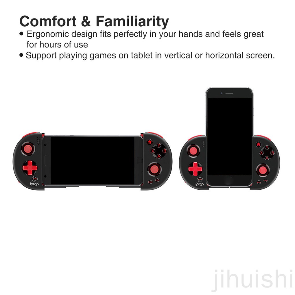 Tay cầm chơi game bluetooth không dây cho điện thoại Android Ipega Pg 9087 chất lượng cao
