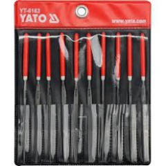 [ Dụng Cụ Số 1 ]. Đồ Nghề Yato Balan. Bộ giũa kim 10 chi tiết Yato YT-6163