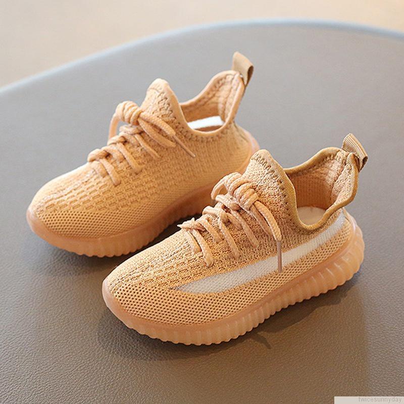 Giày thể thao phối lưới thoáng khí chống trượt thời trang cho trẻ em