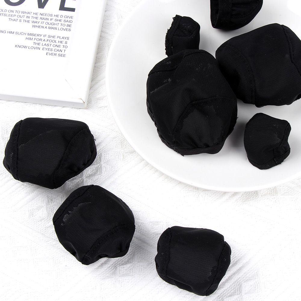 Mũ Gắn Tóc Giả Màu Đen / Be Chống Trượt DIY Cho Búp Bê Kat1