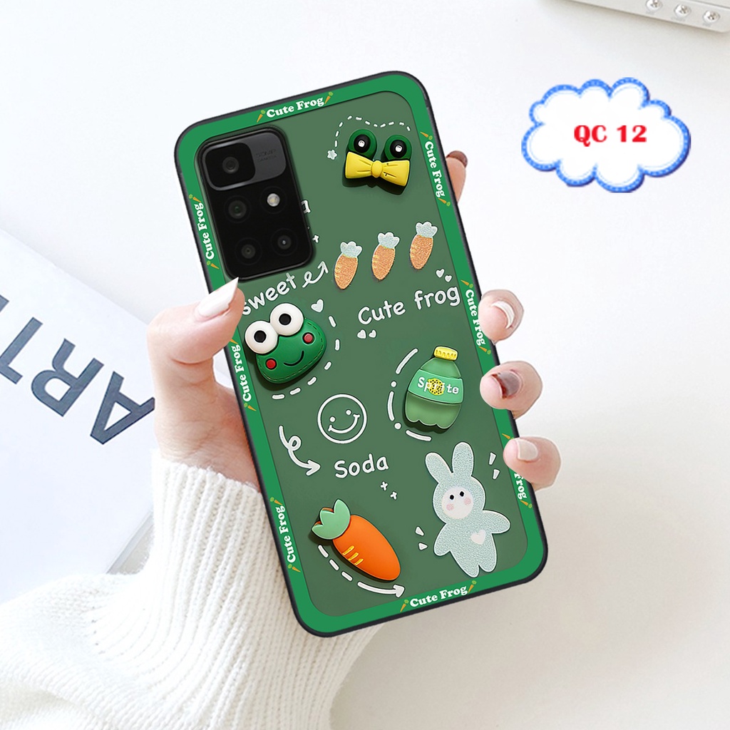Ốp Xiaomi Redmi 10 in hình hoạt hình cute, dễ thương , đáng yêu