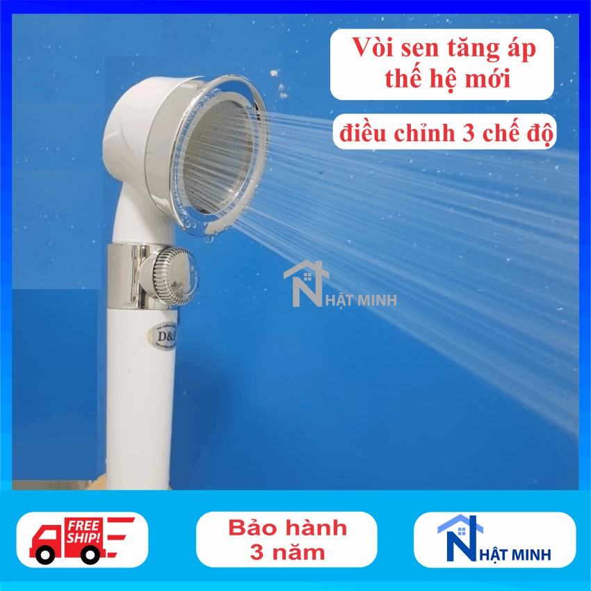 Vòi sen tăng áp, vòi hoa sen tăng áp thế hệ mới, điều chỉnh chế độ, đa chức năng hiện đại nhất hiện nay