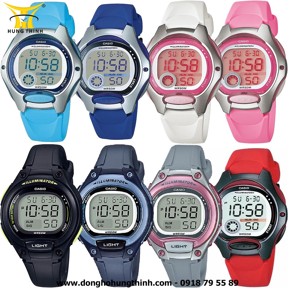 [ BẢO HÀNH ĐẾN 5 NĂM ] Đồng Hồ CASIO Điện Tử Trẻ Em Bé Trai Bé Gái LW-200-7AVDF, 1BVUDF, LW-203-2AVDF