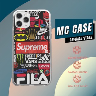 Ốp Silicon Logo Streetswear Đỉnh cho iphone 6/7/8/Plus/X/Xs/XsMax/Xr/11/Pro/12Mini/12 PROMAX OFFPOD00049