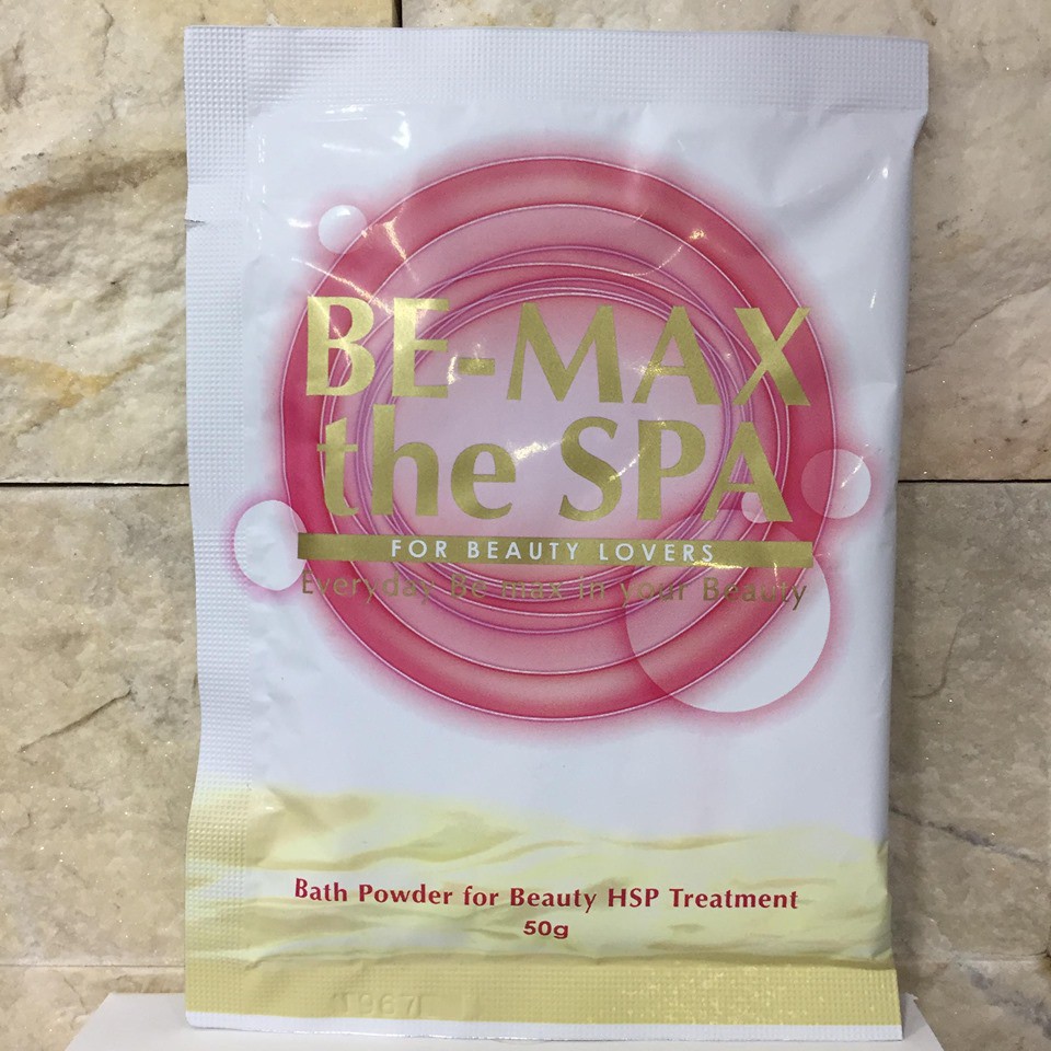 Bột tắm BE-MAX the SPA Nhật Bản 50g (1 gói)