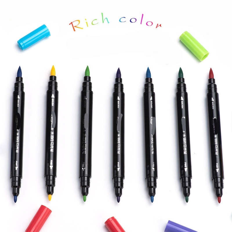 Bộ 12/18/24 Bút Lông Màu Nước