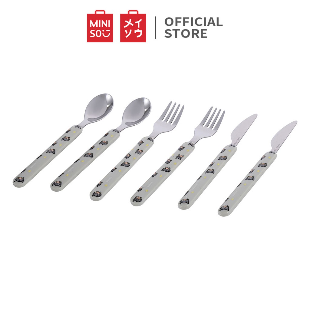 Miniso Set 3 món thìa - dĩa -dao MARVEL- Cutlery Set