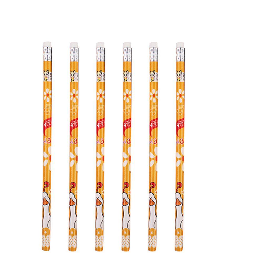 Set 10 Bút Chì Vẽ Hình Vịt Hoạt Hình Dành Cho Học Sinh