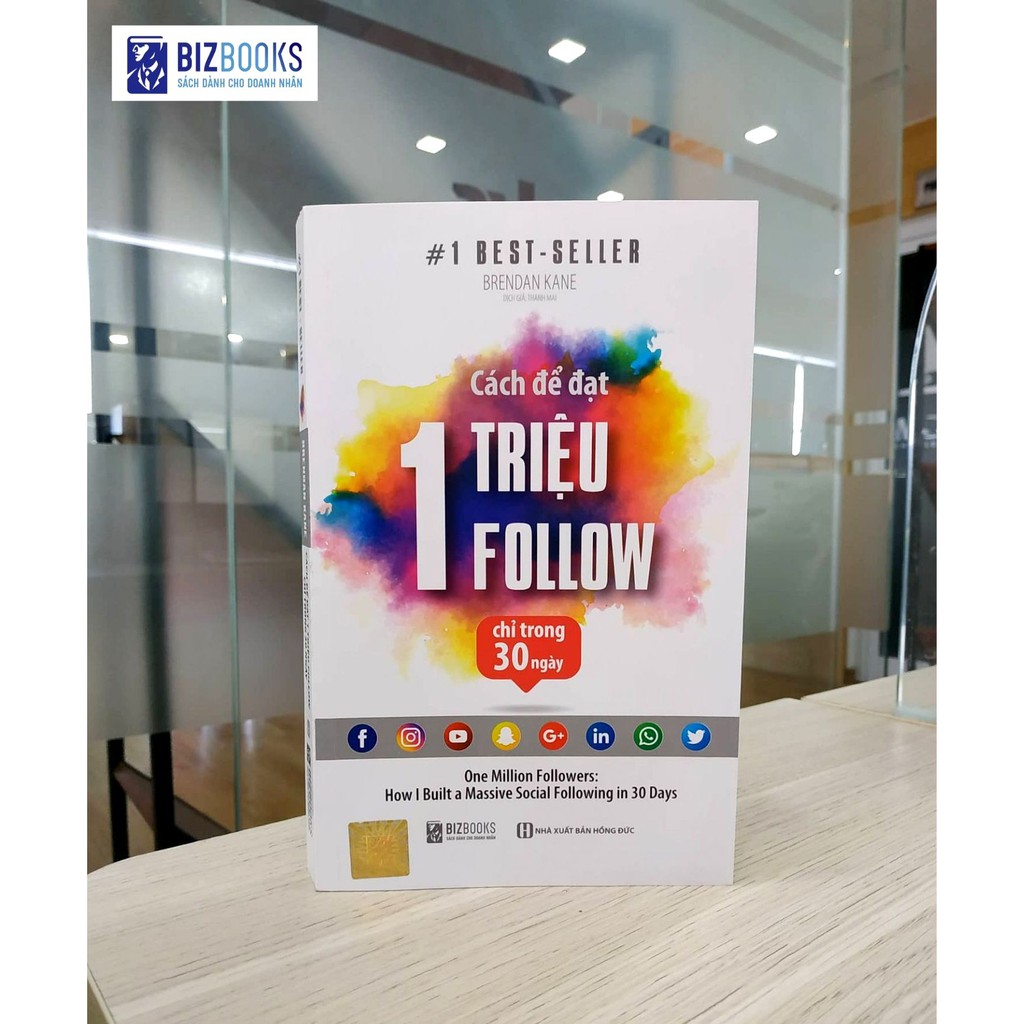 Sách - Cách Để Đạt 1 Triệu Follow Chỉ Trong 30 Ngày