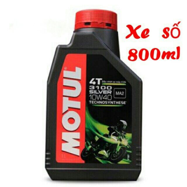 DẦU NHỚT MOTUL 3100 SILVER XE SỐ 800ML