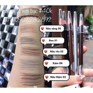 Chì Xé, Chì Kẻ Mày Có Tem Bạc/ Không Tem