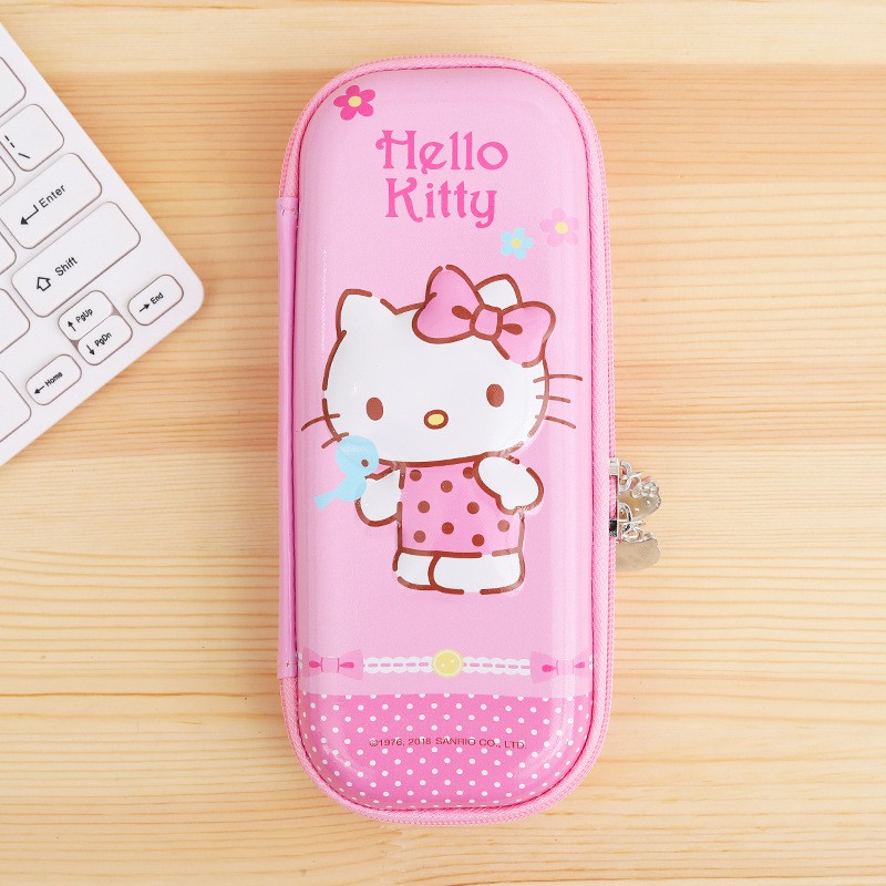 [Mã LIFEBOOK1 giảm 30K đơn 150K] HỘP ĐỰNG BÚT HELLO KITTY CAO CẤP XINH XẲN , NHIỀU HÌNH ẢNH