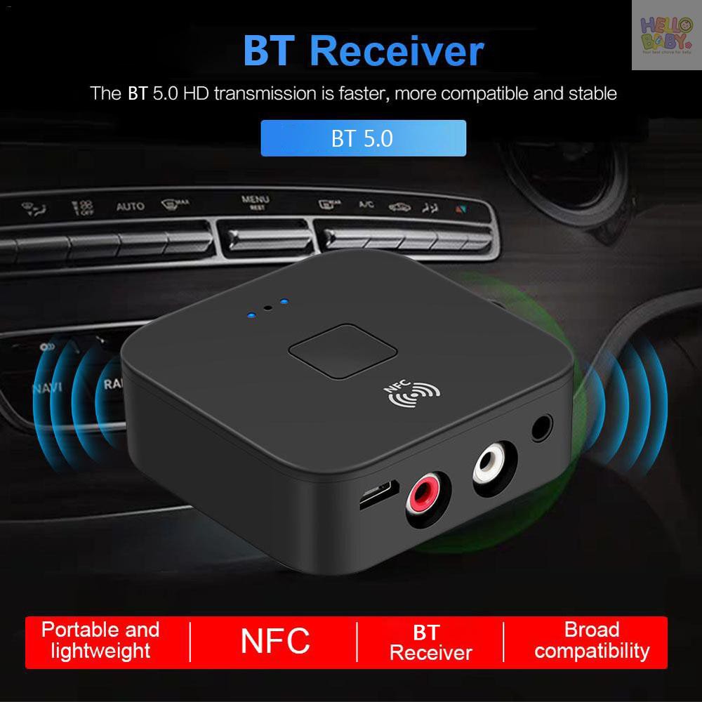 Bộ Thu Phát Âm Thanh Không Dây Kết Nối Bluetooth 5.0 Apt-X Nfc Cvc6.0 Và Phụ Kiện