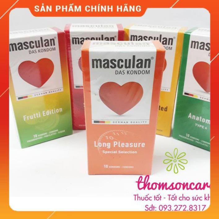 Bao Cao Su Masculan của Đức Hộp 10 chiếc - Giao hàng kín đáo
