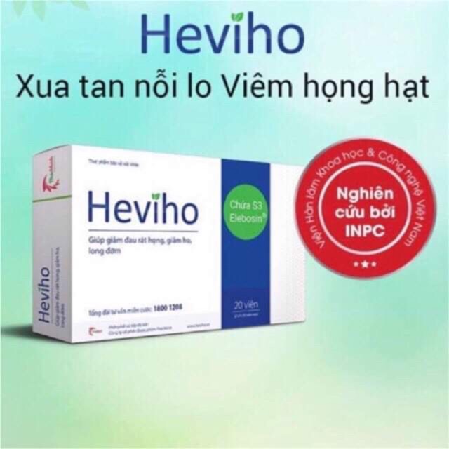 Heviho (xua tan nỗi lo viêm họng hạt)