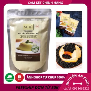 Bột tàu hũ singapore slii gói 450gram - bột đậu hũ sun soy mix gói 90gram