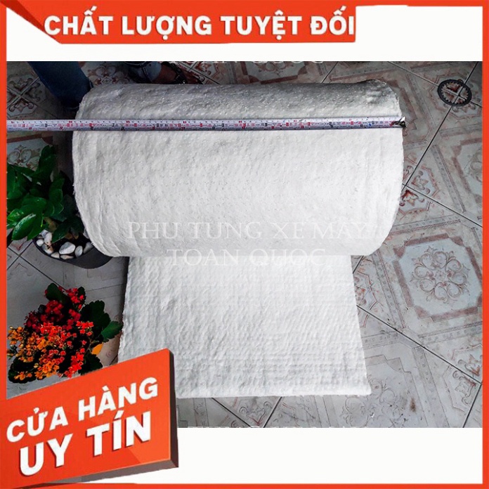 BÔNG GỐM CÁCH NHIỆT CERAMIC ,DÙNG ĐỂ CHỐNG NÓNG,GIẢM ÂM CHO PÔ XE