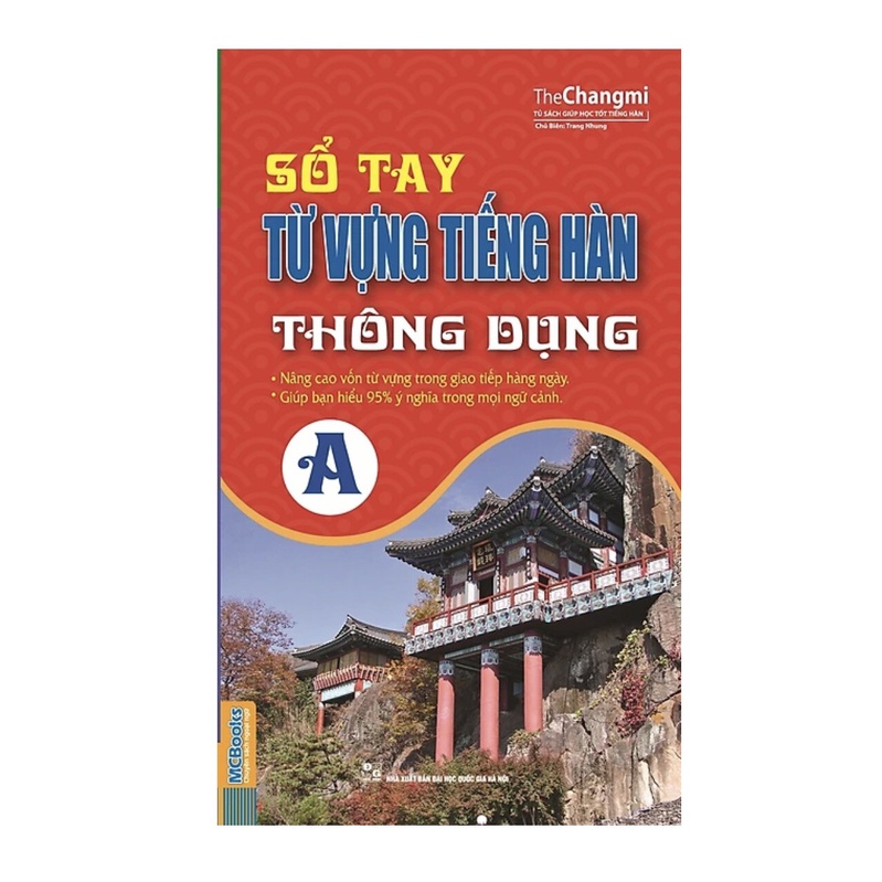 Sách - Sổ Tay Từ Vựng Tiếng Hàn Thông Dụng Trình Độ A