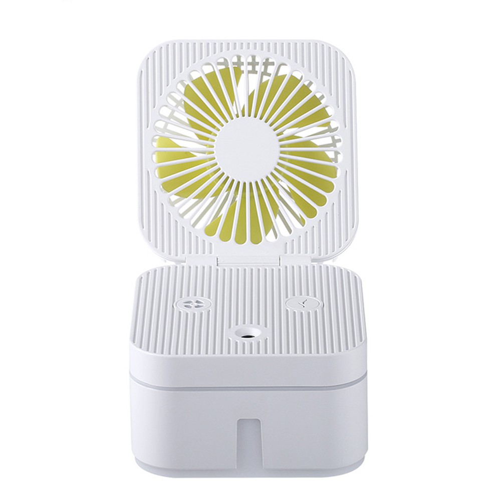 Quạt Mini Phun Sương Để Bàn Gấp Gọn Magic Cube 3 Chế Độ Mát, Kiêm Đèn Ngủ Siêu Tiện Dụng, Tự Động Tạo Ẩm Trong 3H | BigBuy360 - bigbuy360.vn