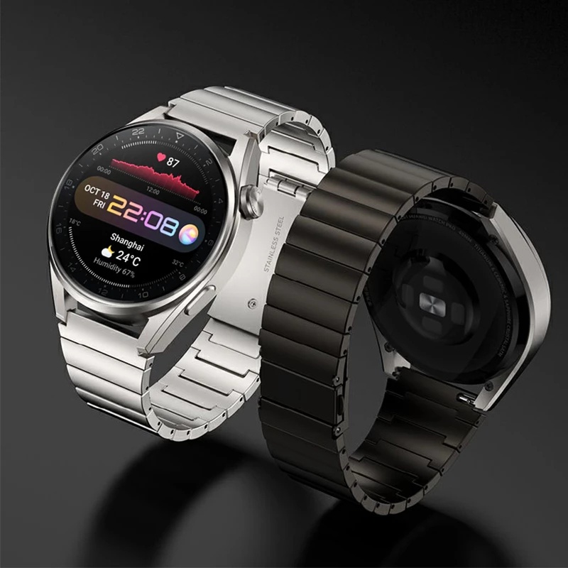 Dây đeo đồng hồ bằng kim loại titan 22mm cho Huawei Watch 3 / GT 2 Pro / GT 2 46mm / GT Active 2e