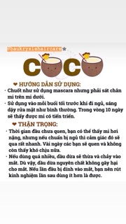 COCO Gel - Mascara Dưỡng Mi ( Handmade)