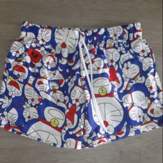 QUẦN ĐÙI HỌA TIẾT ĐÔREMON CHẤT KATE LỤA LOẠI 1 SIÊU MÁT ( nữ- 40kg-75kg)