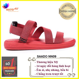 Sandal nữ giày saado - nn09 dung nham nóng bỏng - sandal nam - unisex