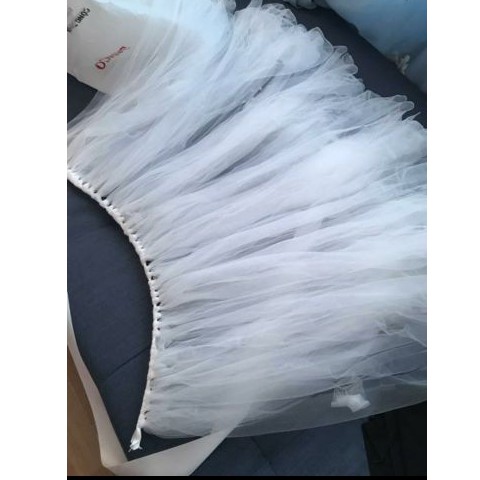 2m Rèm Voan Lưới Mềm làm rèm, quây bàn trang trí sinh nhật nhiều màu