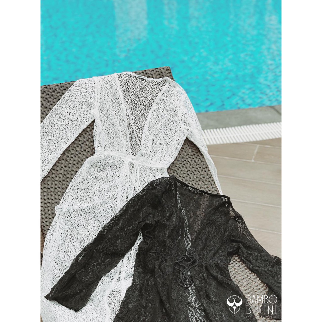 ÁO CHOÀNG REN BIKINI (BAMBO BIKINI)