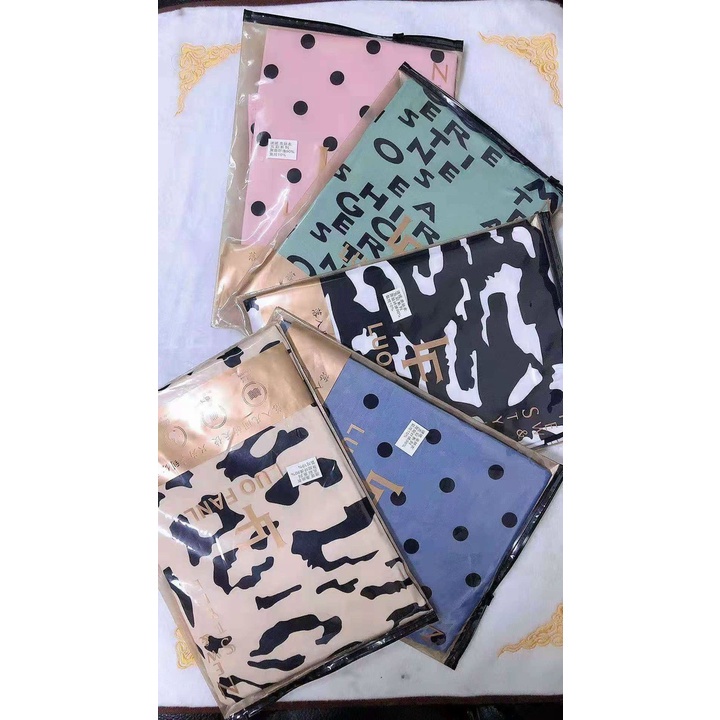 Áo Giữ Nhiệt Nữ, Áo Thun Nữ Dài Tay Họa Tiết Nhiều Màu Cổ 3 Phân Chấm Bi, Vằn - LADY