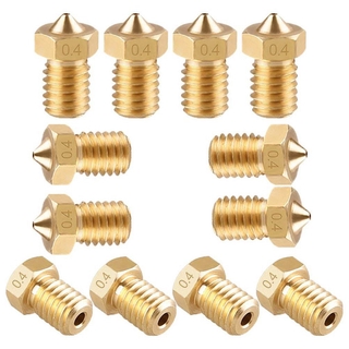 Bộ 12 Đầu Phun M6 0.4mm Cho Máy In 3d Makerbot 3d