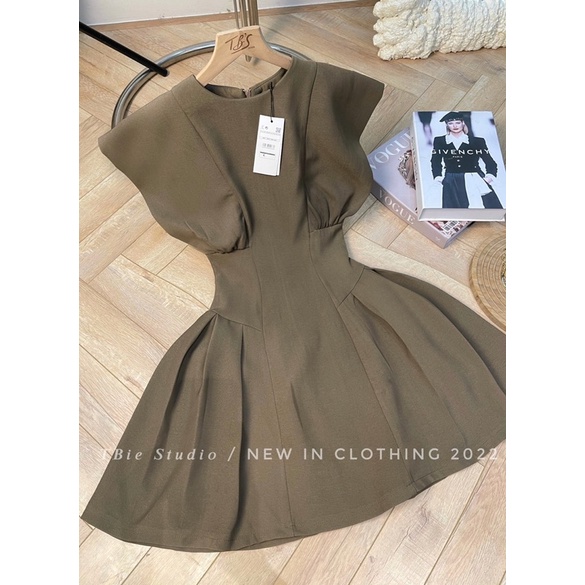 THUYBIESHOP | váy xoè vạt vai