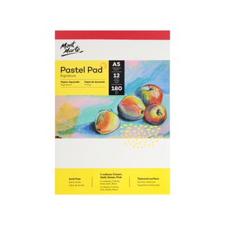 Giấy vẽ Pastel Mont Marte khổ A5 180GMS tập 12 tờ - COLORMATE