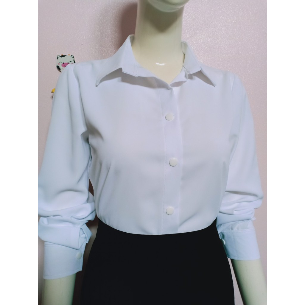 Áo sơ mi nữ trắng