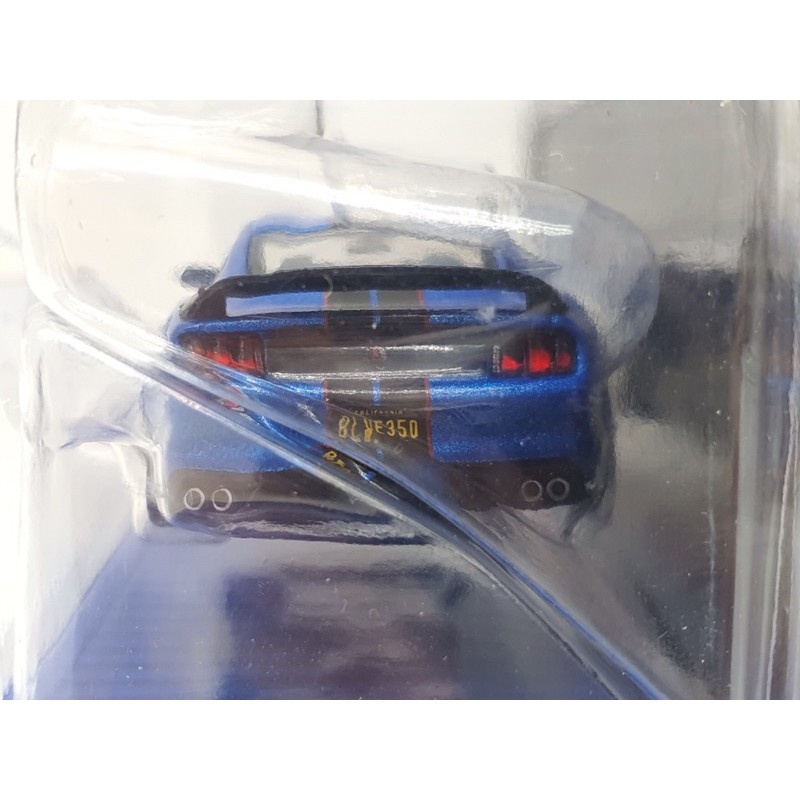 Xe Mô Hình Ford Mustang Shelby GT350R 1:64 Tarmac Works (Xanh Dương)