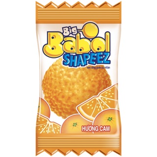 ( Lẻ ) Kẹo Big Babol Shapeez Hương Cam