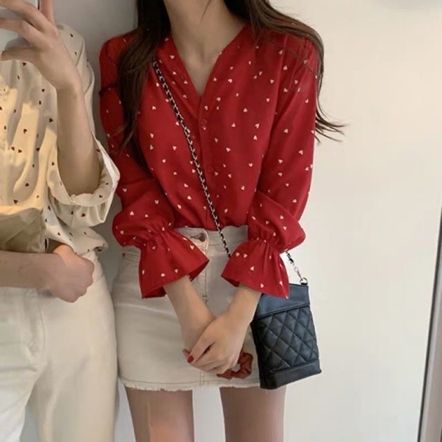[ORDER]Sơ mi hoa nhí