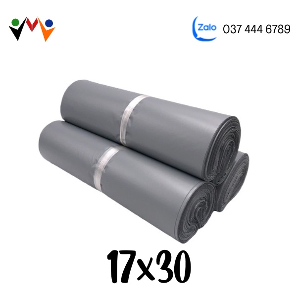 Bạc | 17x30 [XU HƯỚNG]  Túi Đóng Hàng Cod