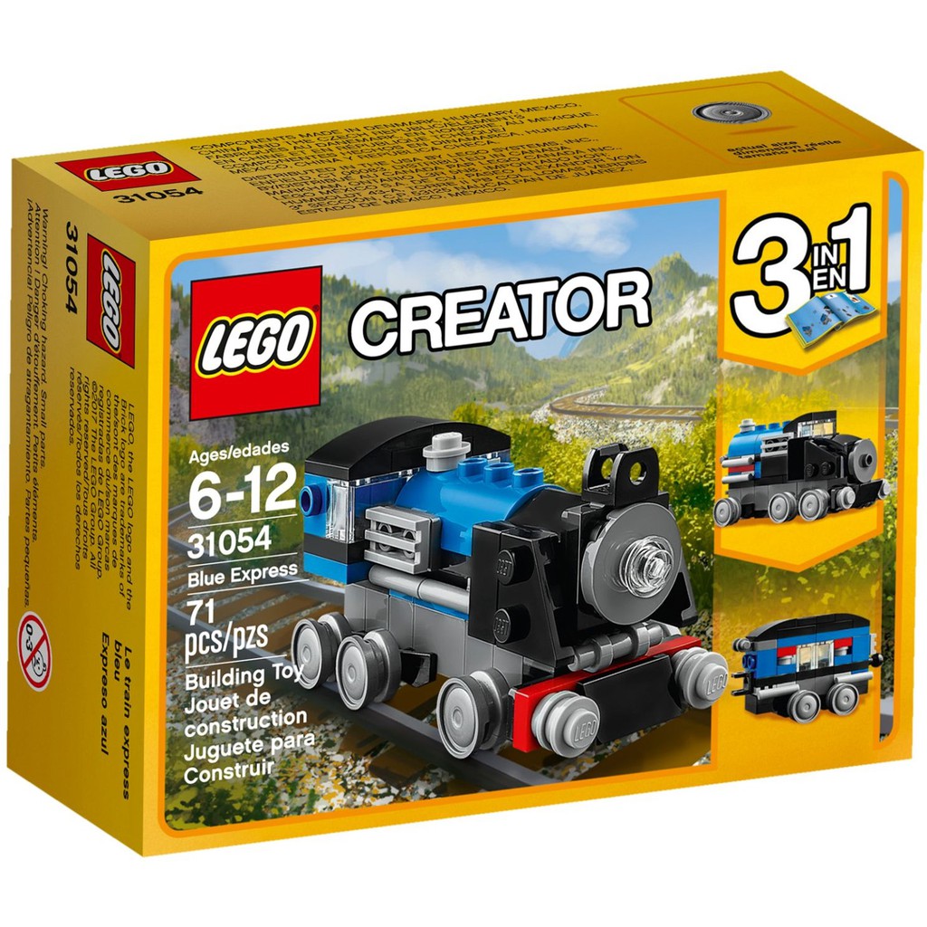 LEGO Creator 31054 - Đầu Tàu Xe Lửa Mini