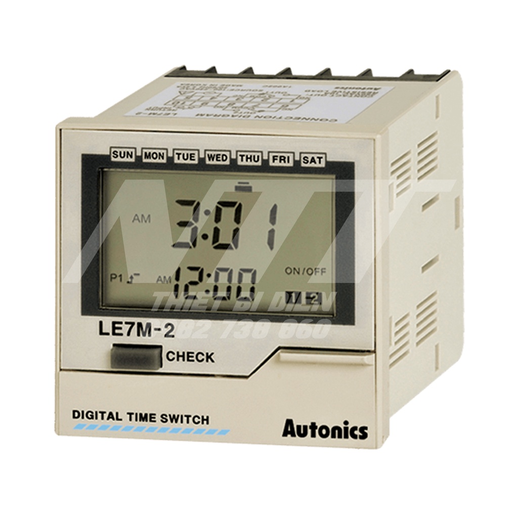 Timer thời gian thực LE7M-2 Autonics