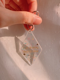 Móc khoá golden letters keychain