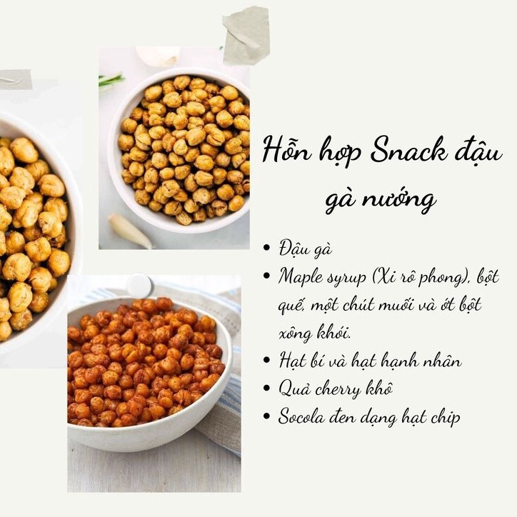 500gr Đậu gà hữu cơ Mỹ không biến đổi gen