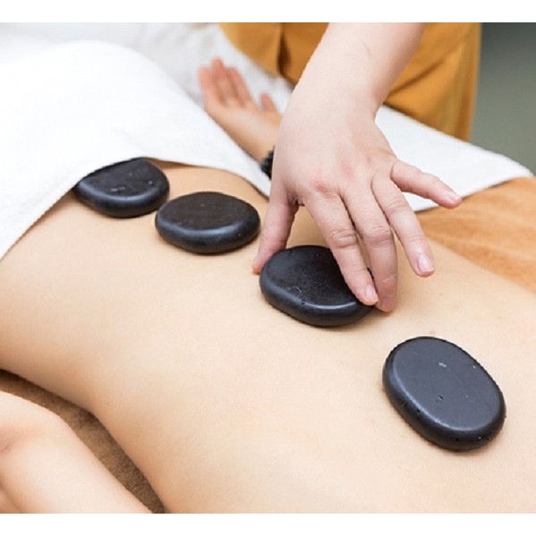 Bộ 5 Viên Đá Nóng Massage Hình Ovan