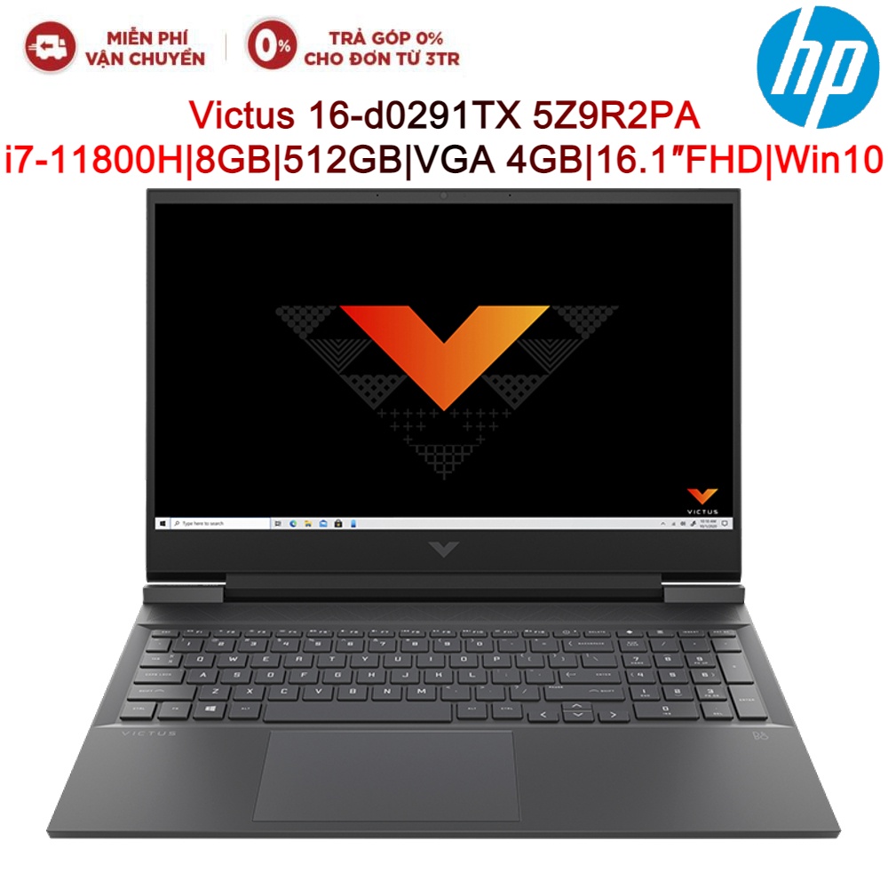 [Mã ELHP15 giảm 10% đơn 15TR] Laptop HP Victus 16-d0291TX 5Z9R2PA i7-11800H| 8GB| 512GB| VGA 4GB| 16.1″FHD| Win10