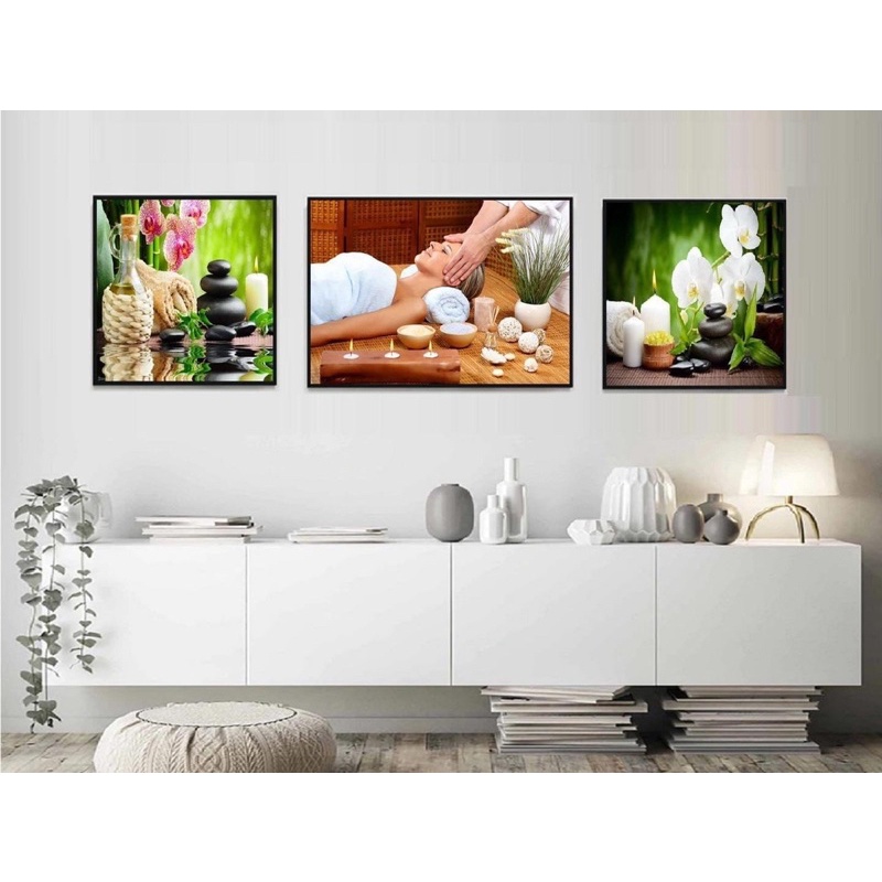 TRANH FOMEX DÁN TƯỜNG TRANG TRÍ SPA (40x60x3)