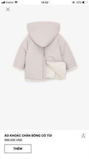 Áo khoác lông thỏ Zara