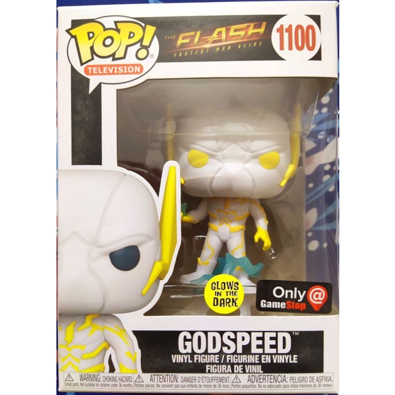 Funko Pop Television - The Flash - Godspeed (GITD)(Only at Gamestop)