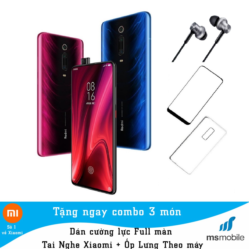 Combo Điện thoại Xiaomi Redmi K20 Pro - Hàng nhập khẩu - Mới nguyên Seal